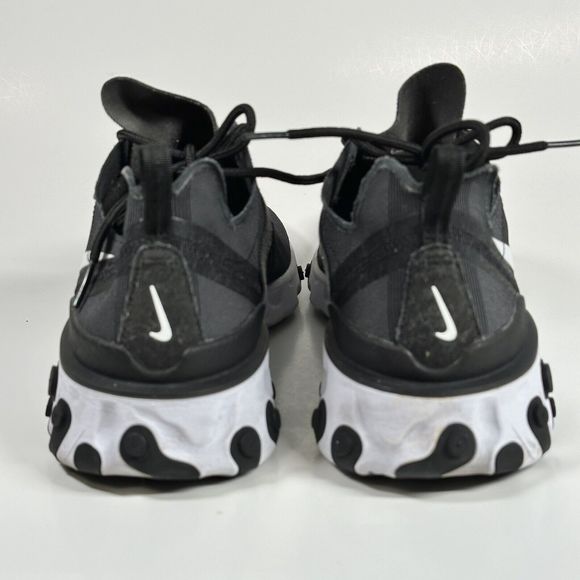 Nike React Element 55 Running Sneaker Mens US Size 11.5 Shoes - Black BQ6166-003 - Picture 4 of 16